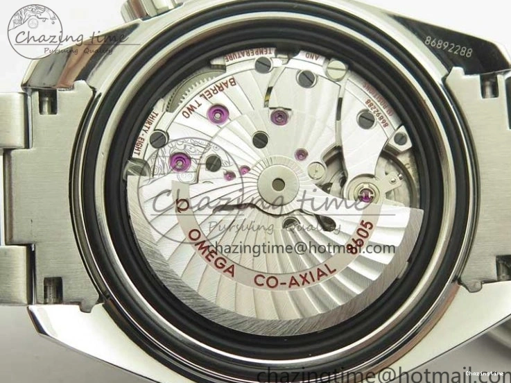 0304 Planet Ocean 600M Co-Axial GMT 43.5mm VSF 1:1 Best Edition Black Dial Orange Markers on SS Bracelet A8605 Super Clone Elegant 8024